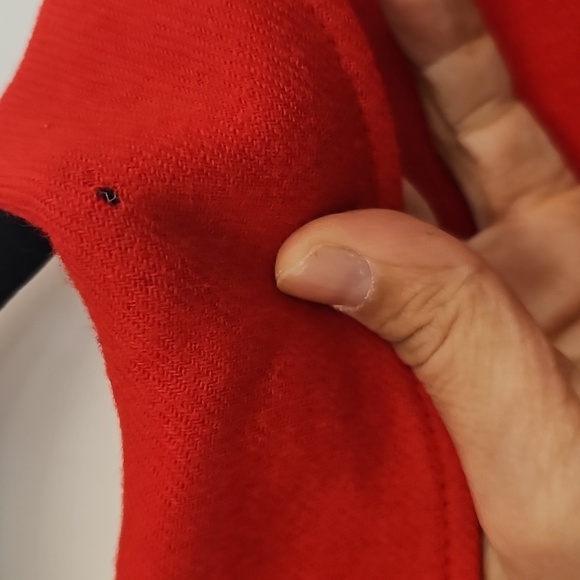 Pendleton,Red, Wool, Robe, Vintage, Retro, Winter, Holiday, Cozy, Fall, Coats - Picture 8 of 11